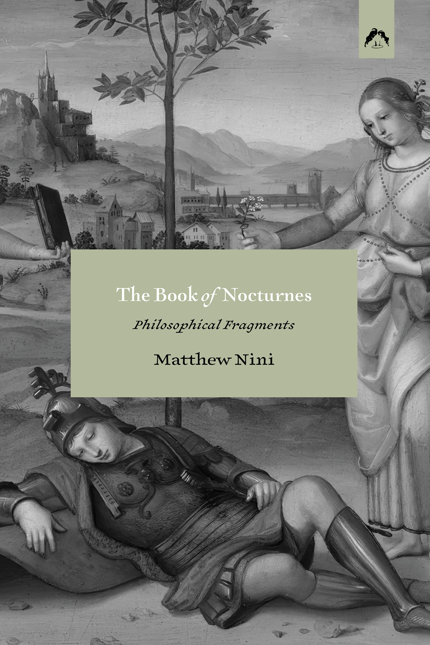 Book cover with detail of Whistler's Nocturne painting