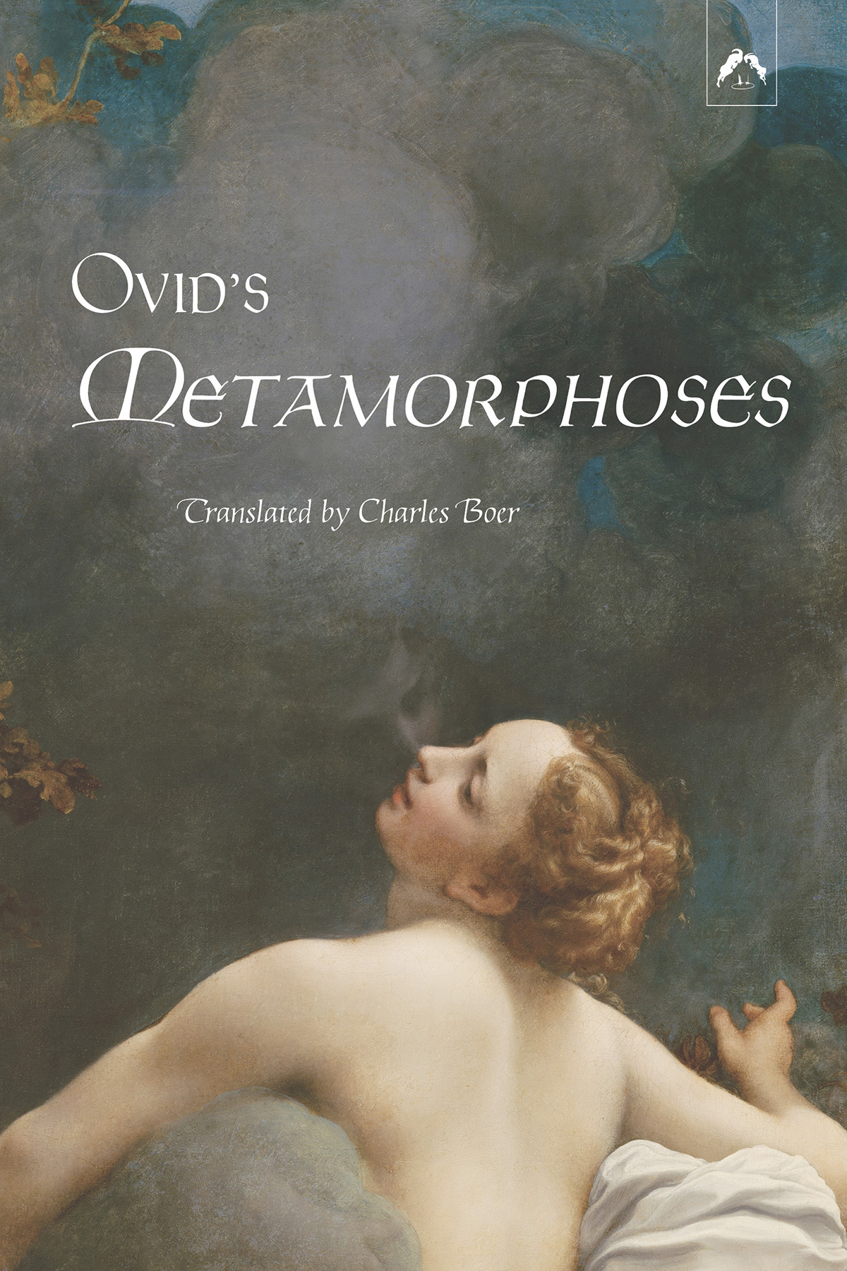 Cover image with Correggio painting of Io and Jupiter